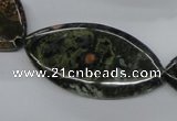 CKJ154 15.5 inches 20*38mm marquise New kambaba jasper beads