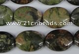 CKJ157 15.5 inches 15*20mm oval New kambaba jasper beads