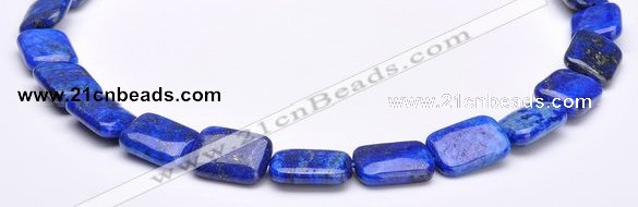 CLA06 Blue 13*18mm rectangle dyed lapis lazuli gemstone beads
