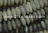 CLB09 16 inches 6*12mm roundel labradorite gemstone beads wholesale