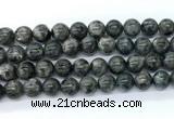 CLB1204 15.5 inches 12mm round black labradorite gemstone beads