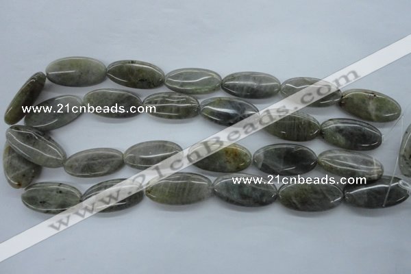 CLB135 15.5 inches 15*30mm oval labradorite gemstone beads
