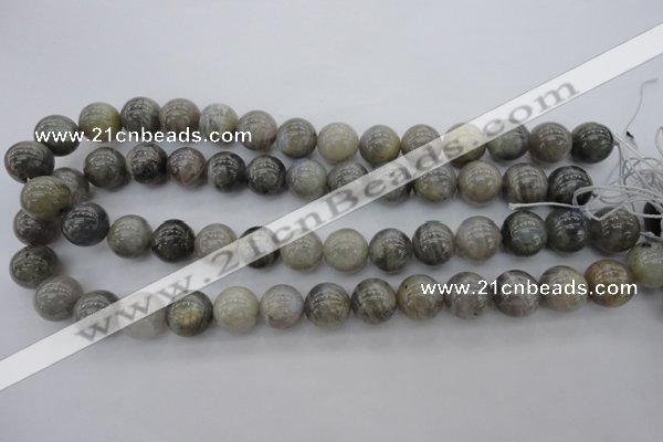CLB67 15.5 inches 14mm round labradorite gemstone beads wholesale