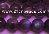 CLB804 15 inches 8mm round blue labradorite gemstone beads