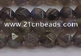 CLB973 15.5 inches 10mm faceted nuggets labradorite gemstone beads