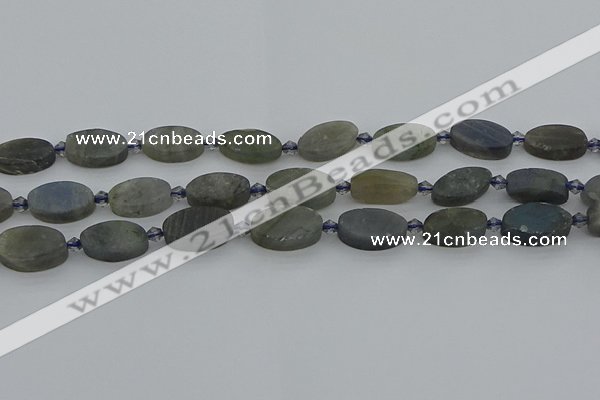 CLB976 15.5 inches 10*16mm oval labradorite gemstone beads
