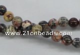 CLD02 15.5 inches 6mm round leopard skin jasper beads wholesale