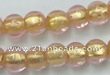 CLG834 15.5 inches 8mm round lampwork glass beads wholesale
