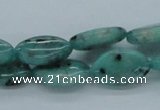 CLJ03 15.5 inches 12*20mm horse eye sesame jasper beads wholesale