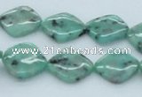 CLJ04 15.5 inches 16*16mm diamond sesame jasper beads wholesale