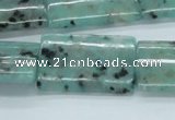 CLJ08 15.5 inches 22*32mm rectangle sesame jasper beads wholesale
