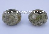 CLO23 19*30mm rondelle loose rhyolite gemstone beads wholesale