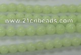 CLU02 15.5 inches 6mm round luminous stone beads wholesale