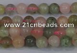 CMG161 15.5 inches 6mm round morganite gemstone beads wholesale