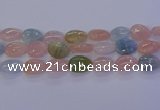CMG235 15.5 inches 15*20mm flat teardrop morganite beads wholesale
