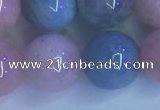 CMG373 15.5 inches 9mm round natural morganite beads wholesale