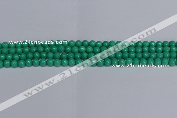 CMJ100 15.5 inches 6mm round Mashan jade beads wholesale