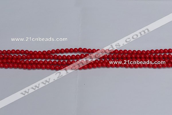 CMJ225 15.5 inches 4mm round Mashan jade beads wholesale