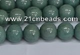 CMJ284 15.5 inches 10mm round Mashan jade beads wholesale