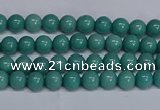 CMJ288 15.5 inches 4mm round Mashan jade beads wholesale