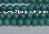 CMJ289 15.5 inches 6mm round Mashan jade beads wholesale