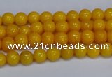 CMJ43 15.5 inches 4mm round Mashan jade beads wholesale