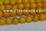 CMJ44 15.5 inches 6mm round Mashan jade beads wholesale