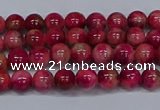CMJ477 15.5 inches 4mm round rainbow jade beads wholesale