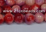 CMJ620 15.5 inches 10mm round rainbow jade beads wholesale