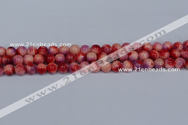 CMJ620 15.5 inches 10mm round rainbow jade beads wholesale