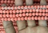 CMJ826 15.5 inches 6mm round matte Mashan jade beads wholesale