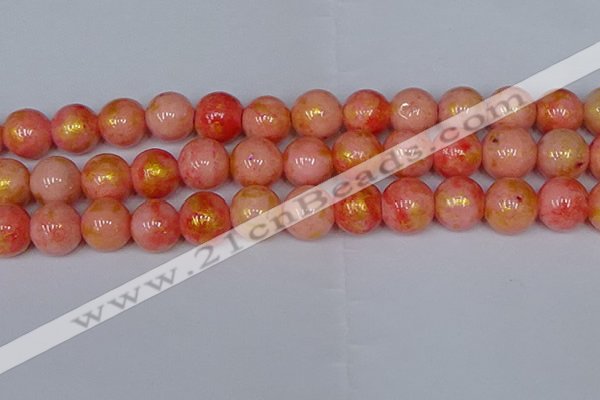 CMJ914 15.5 inches 12mm round Mashan jade beads wholesale