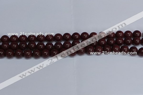 CMJ95 15.5 inches 10mm round Mashan jade beads wholesale