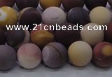 CMK293 15.5 inches 10mm round matte mookaite beads wholesale