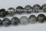 CMO04 15.5 inches 10mm round moss quartz beads wholesale