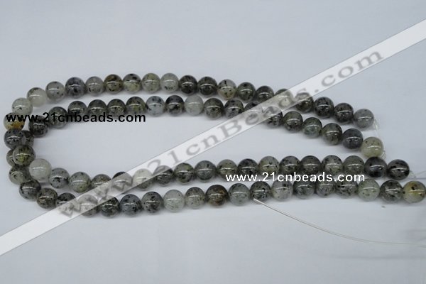 CMO04 15.5 inches 10mm round moss quartz beads wholesale