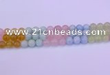 CMQ363 15.5 inches 10mm round rainbow quartz beads wholesale