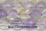 CMQ580 15 inches 8mm round mixed quartz beads