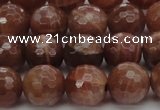 CMS1014 15.5 inches 10mm faceted round AA grade moonstone beads