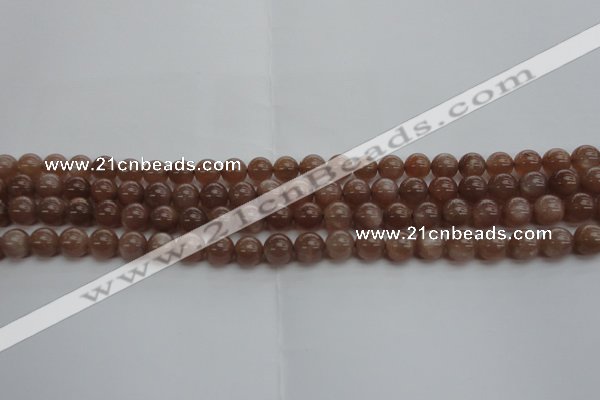 CMS1021 15.5 inches 6mm round AA grade moonstone gemstone beads