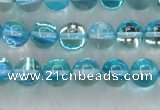 CMS1551 15.5 inches 6mm round synthetic moonstone beads wholesale