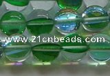 CMS1603 15.5 inches 10mm round synthetic moonstone beads wholesale