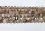 CMS2011 15.5 inches 8mm round moonstone gemstone beads