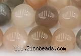 CMS2071 15 inches 8mm round moonstone gemstone beads