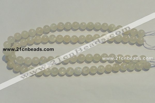 CMS252 15.5 inches 10mm round natural moonstone gemstone beads