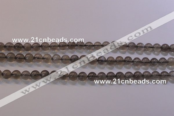 CMS859 15.5 inches 8mm round A grade natural black moonstone beads