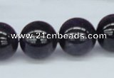 CNA107 15.5 inches 18mm round natural amethyst beads wholesale