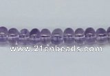 CNA108 15.5 inches 5*8mm rondelle natural amethyst beads wholesale
