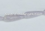 CNA129 15.5 inches 7*23mm teardrop natural amethyst beads wholesale