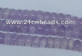 CNA407 15.5 inches 3*6mm rondelle natural lavender amethyst beads